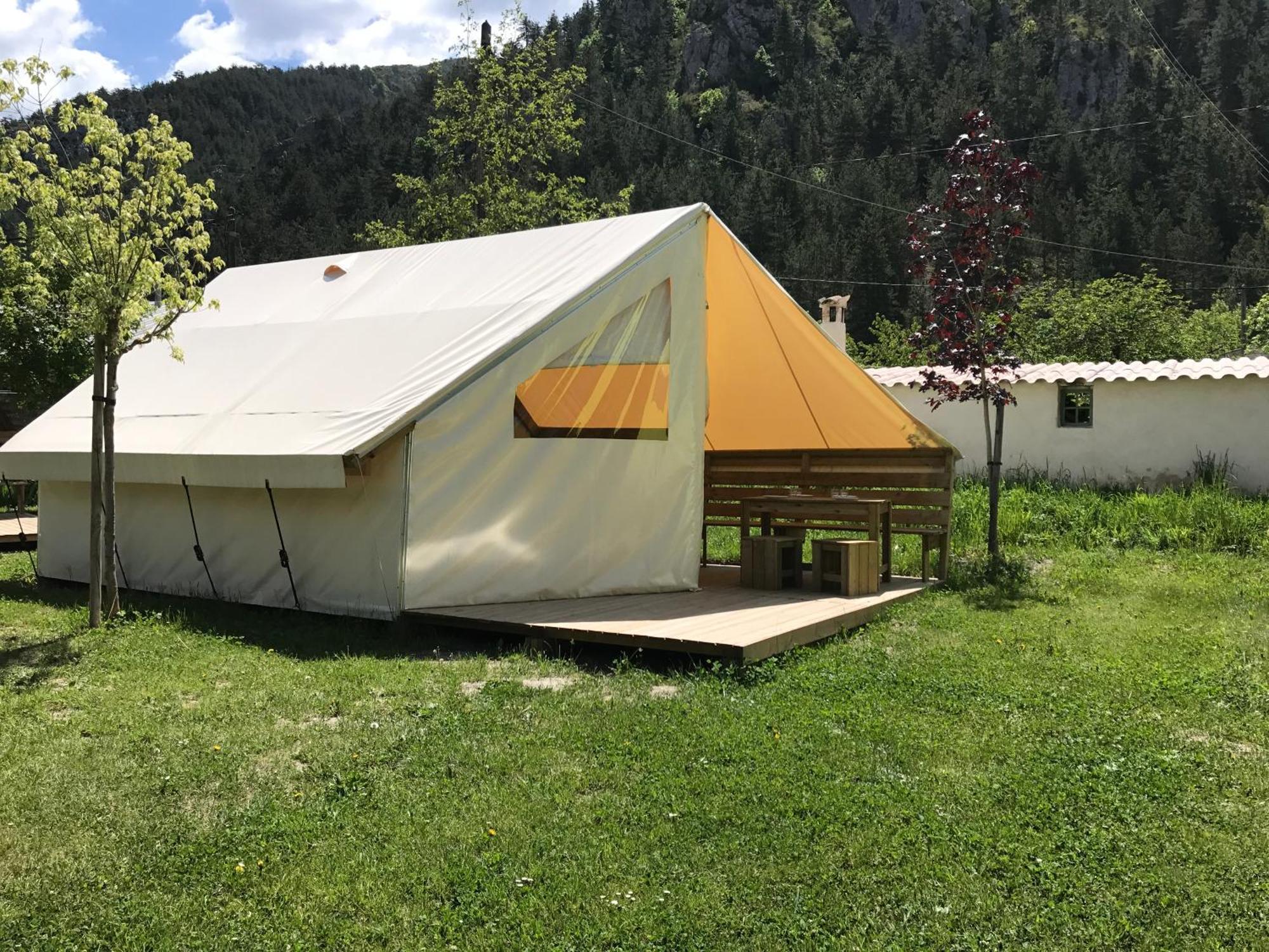 Camping Frederic Mistral Castellane Exterior foto